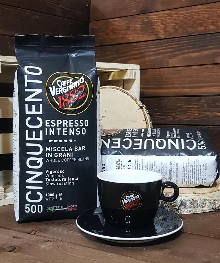Caffè Vergnano Espresso Intenso 500 Coffee Beans