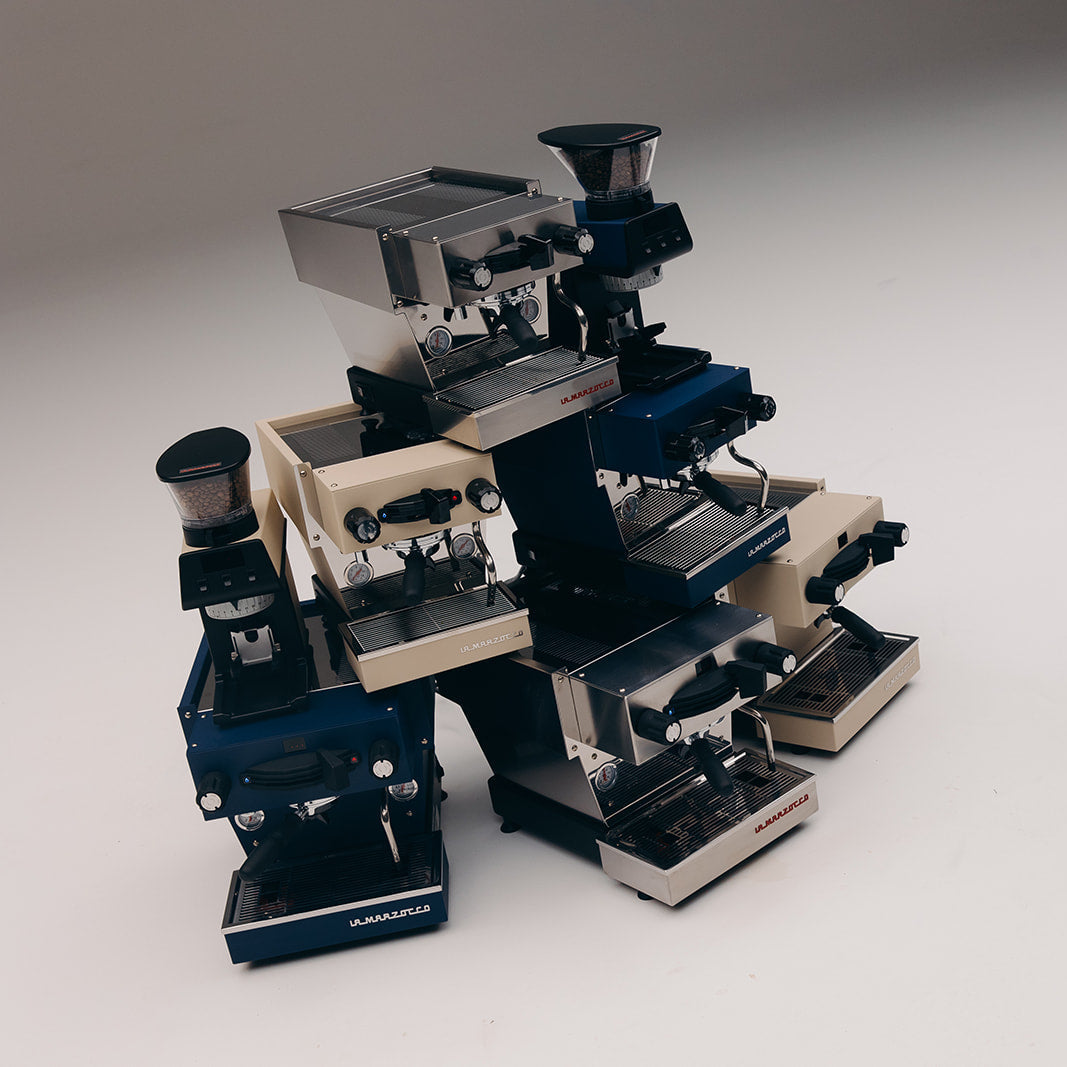La Marzocco Linea Mini R Espresso Machine - Blue