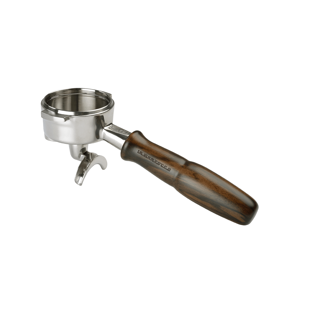 La Marzocco Double Spout Walnut Portafilter