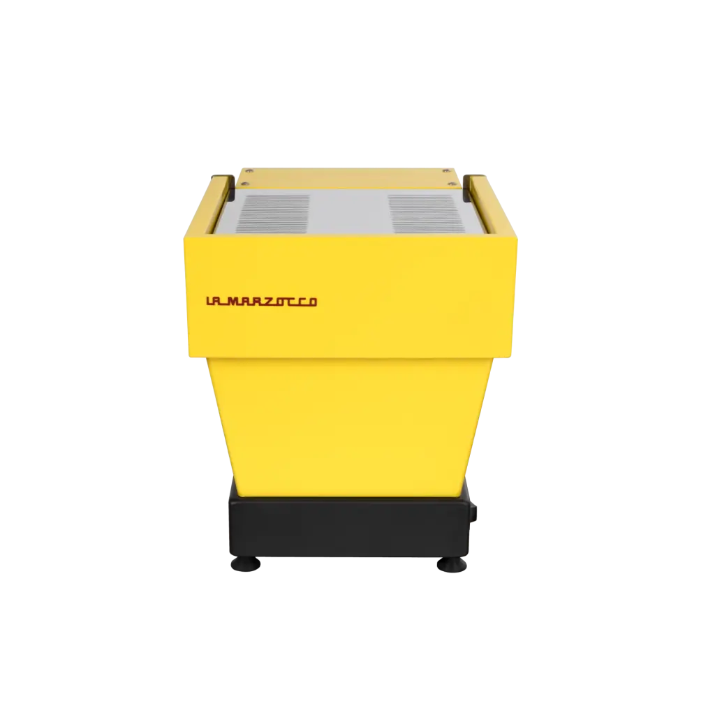 Yellow Linea Micra Coffee Machine Back