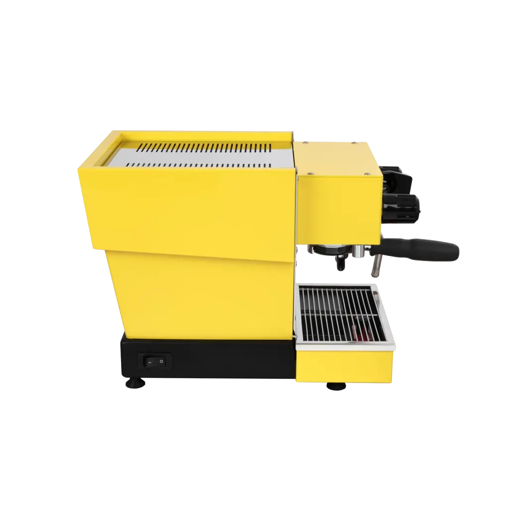 Yellow Linea Micra Coffee Machine Left