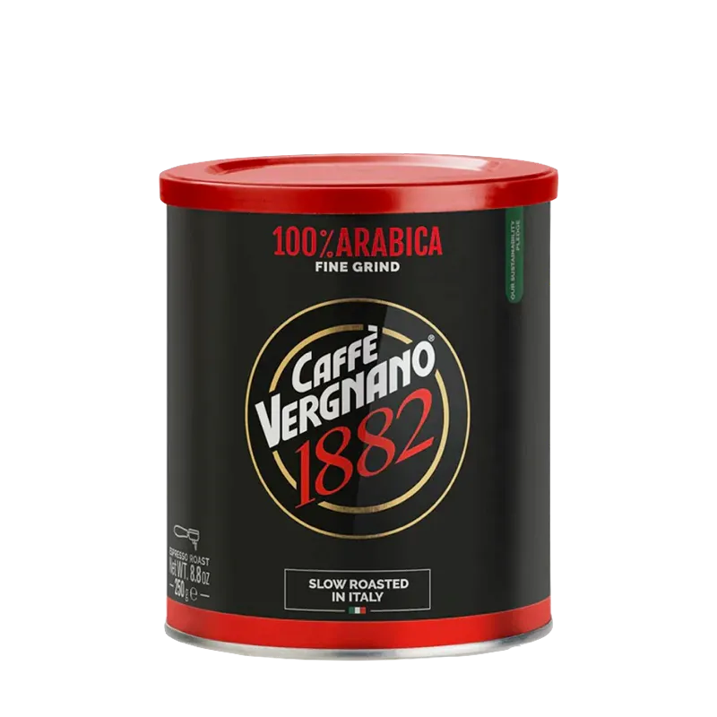 Caffe Vergnano Espresso 100% Arabica Moka Ground Coffee