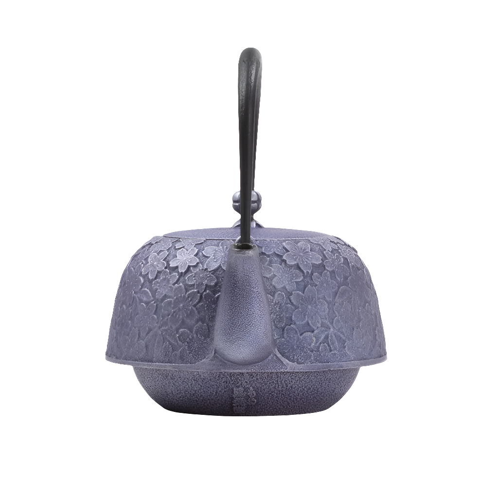 HANAMI 1.2L PURPLE CAST IRON TEAPOT - MADE IN JAPAN