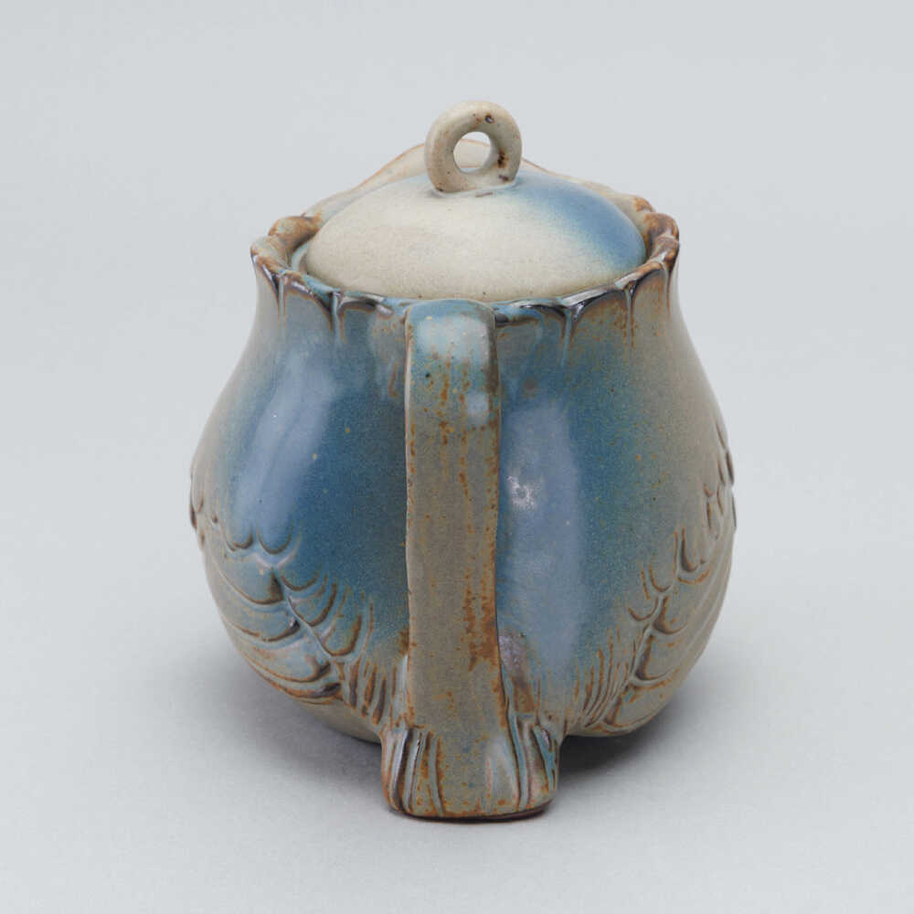 Kashiwa Craft Blue Owl Teapot - HANDMADE IN JAPAN