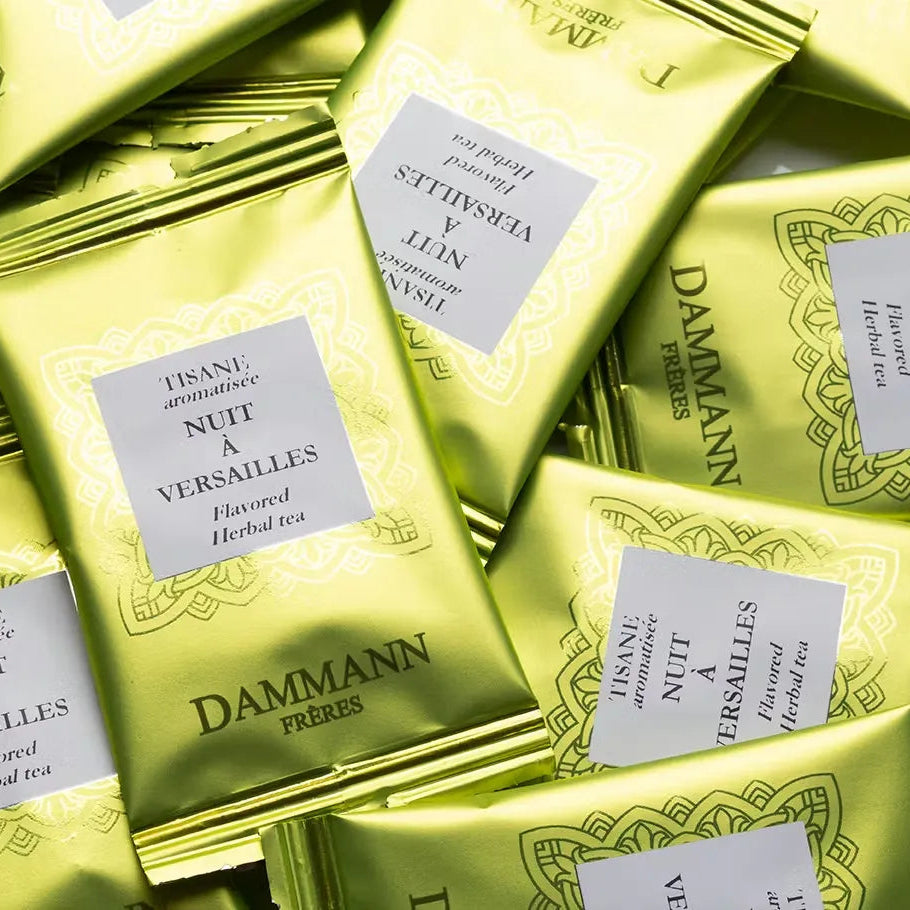 'Tisane Nuit à Versailles', box of 24 enveloped Cristal® sachets