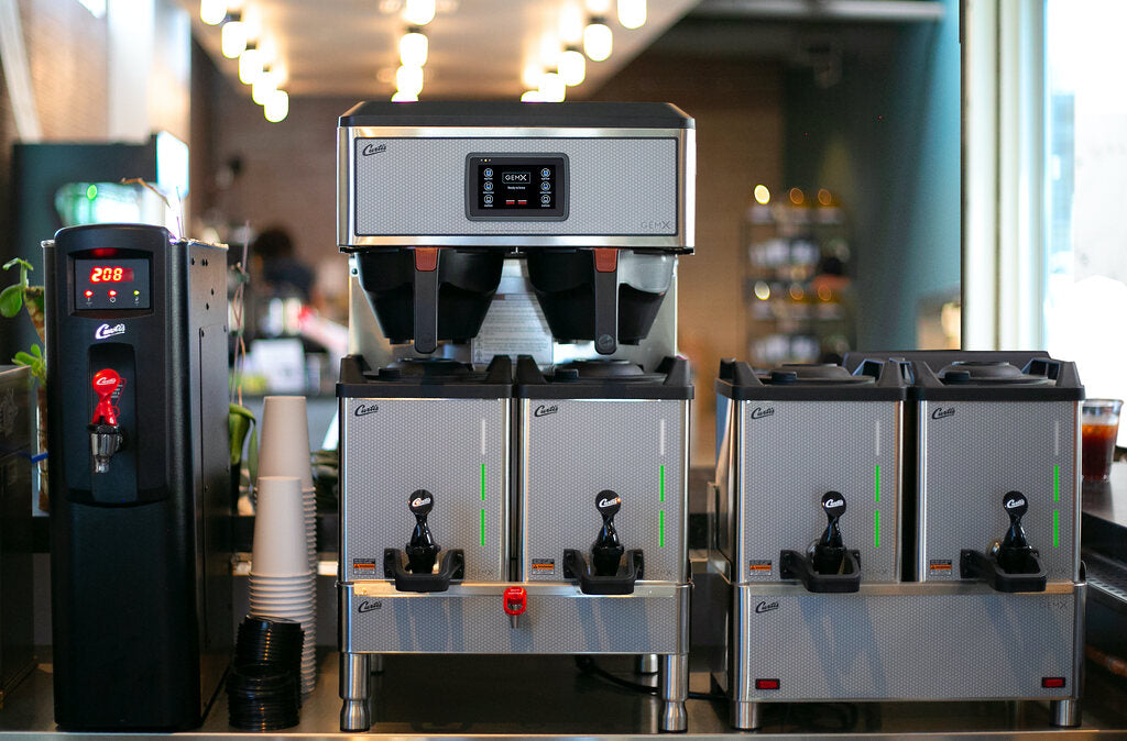 Curtis G4 Gemini IntelliFresh 單杯咖啡機，配備 FreshTrac 衛星