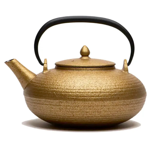 WAZUQU JAPANESE CAST IRON TEAPOT - ITOME 0.70L - GOLD