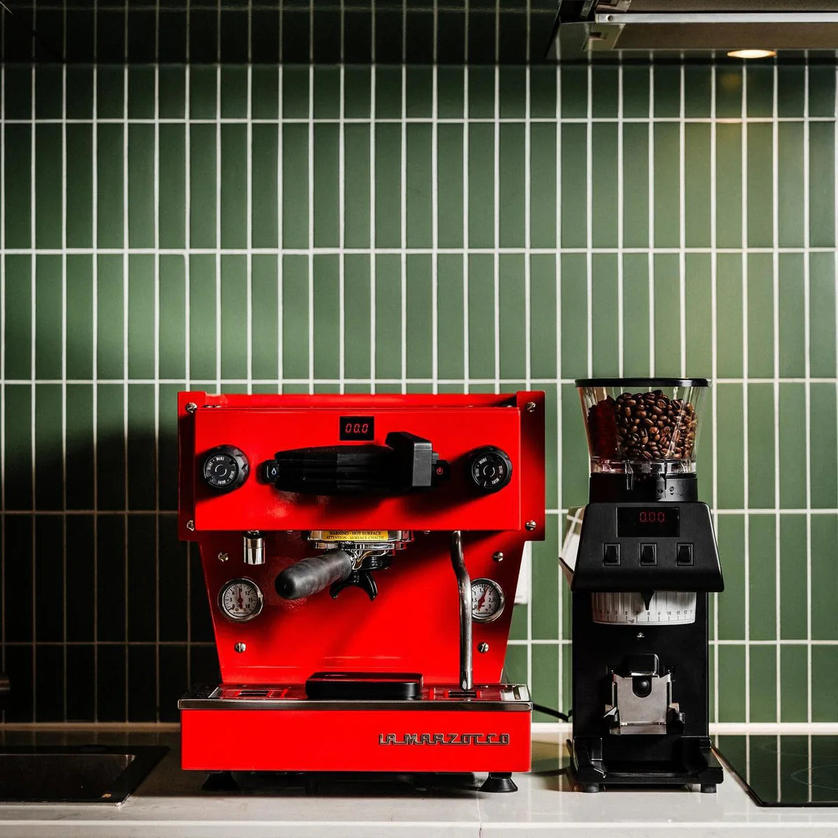 La Marzocco Linea Mini R Espresso Machine - Red