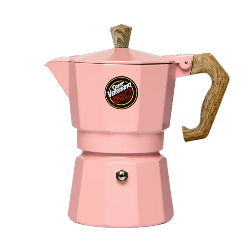 Caffè Vergnano 'Women in Coffee' Pink Moka Pot