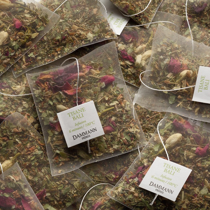 'Tisane Bali', box of 24 enveloped Cristal® sachets