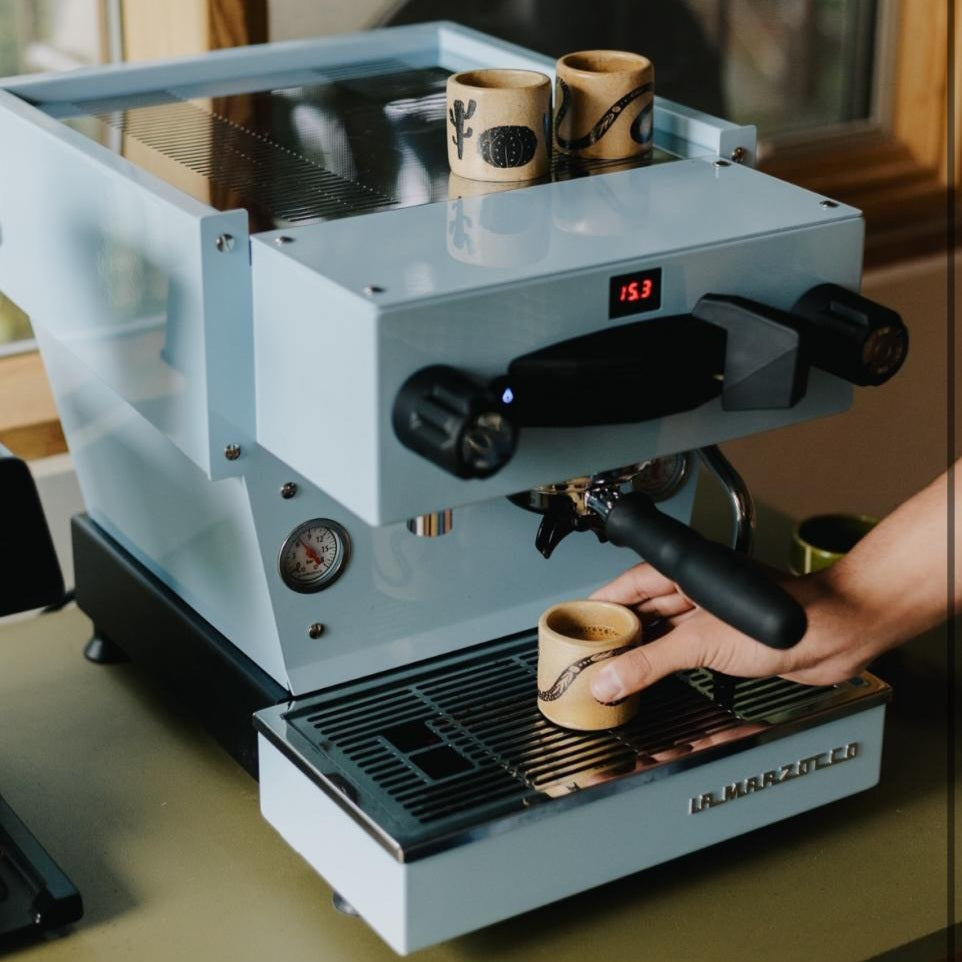La Marzocco Linea Mini R Espresso Machine - Light Blue