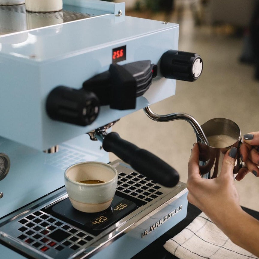 La Marzocco Linea Mini R Espresso Machine - Light Blue