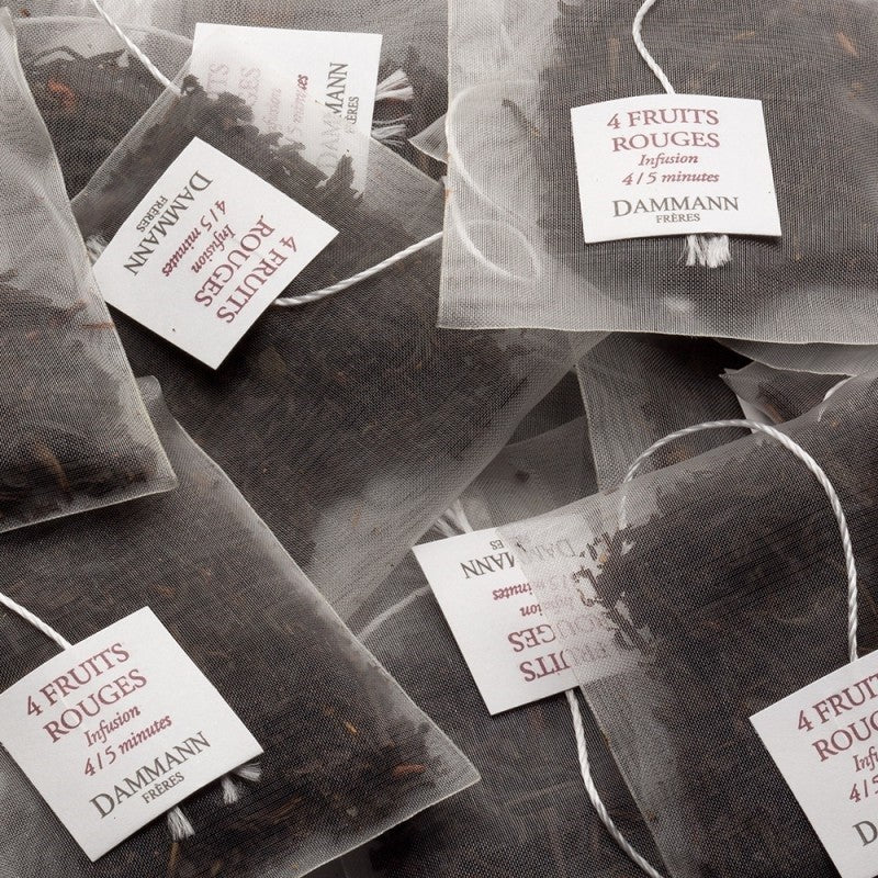4 FRUITS ROUGES, 24 ENVELOPED CRISTAL® SACHETS