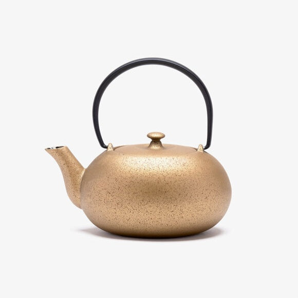 JAPANESE CAST IRON TEAPOT - FUKU 0.55L - GOLD