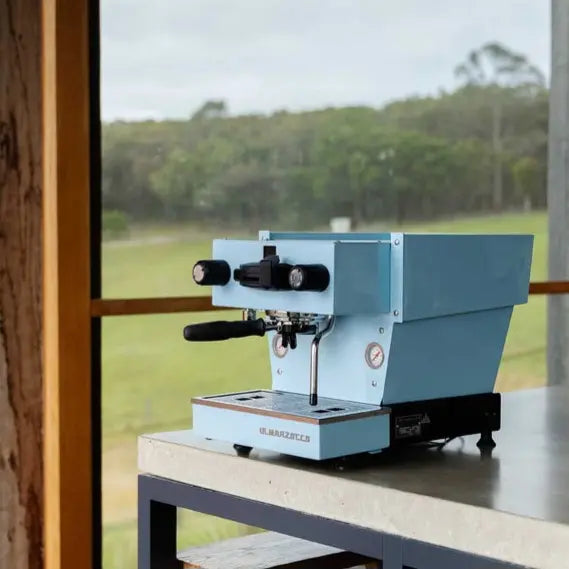 La Marzocco Linea Mini R Espresso Machine - Light Blue