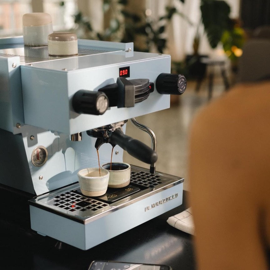 La Marzocco Linea Mini R Espresso Machine - Light Blue