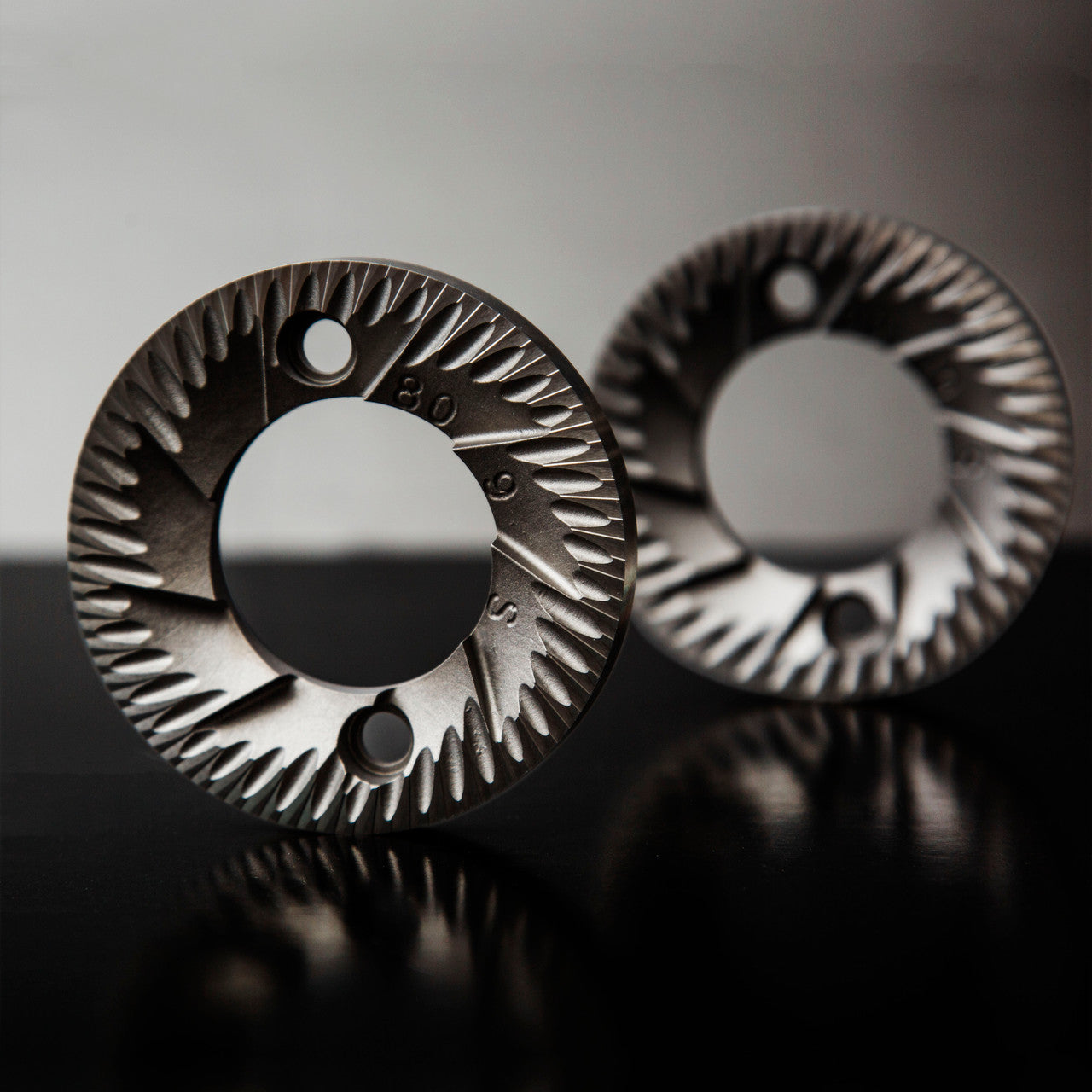 Mahlkönig 80mm Premium Cast Steel Burrs (For E80S/PEAK/Ditting 804 & 807 series)
