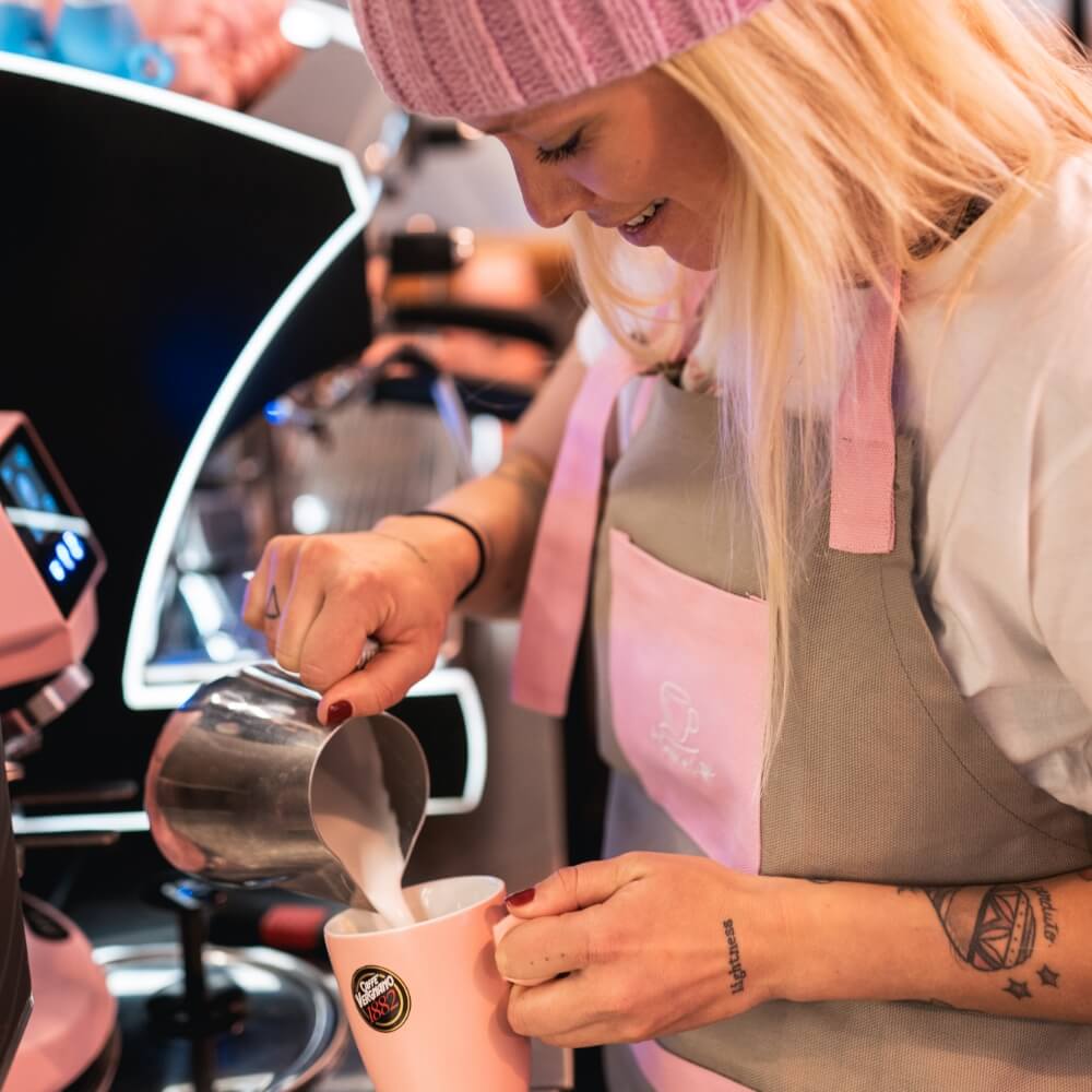 Caffè Vergnano 'Women in Coffee' Pink Mug