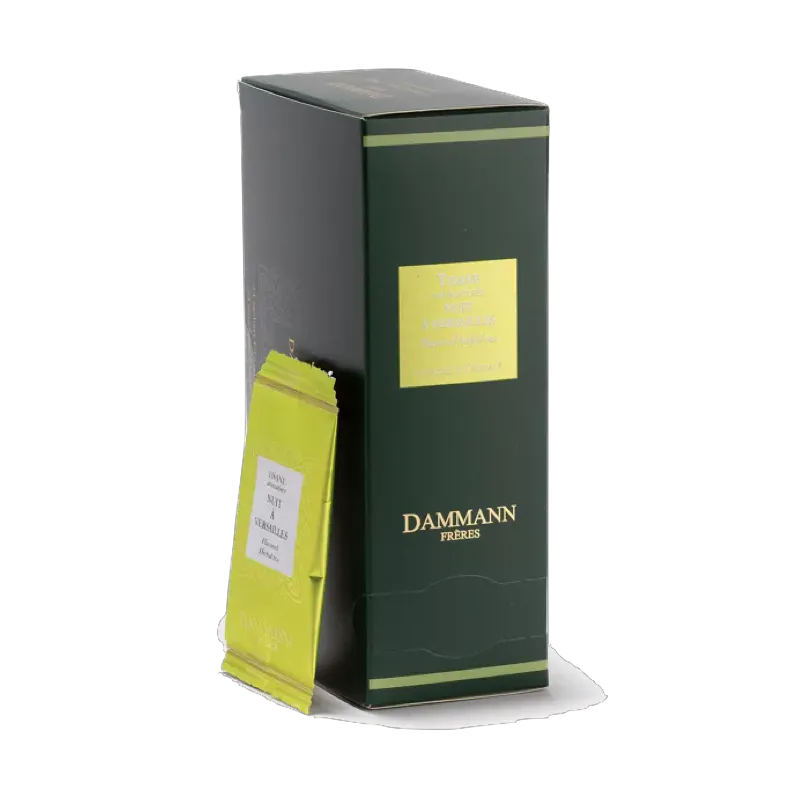 'Tisane Nuit à Versailles', box of 24 enveloped Cristal® sachets