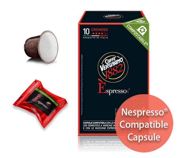 Caffe best sale vergnano nespresso